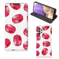 Samsung Galaxy A32 5G Flip Style Cover Pink Macarons - thumbnail