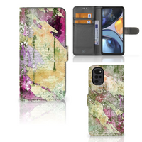 Hoesje Motorola Moto G22 Letter Painting - thumbnail