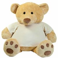 Grote knuffelbeer Honey 86 cm   -