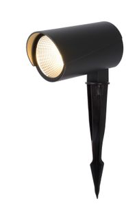 Lucide MANAL - Tuinspot - LED - 1x13W 3000K - IP65 - Antraciet