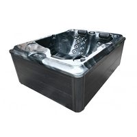 Badstuber Fiji outdoor whirlpool 2 persoons parelgrijs - thumbnail