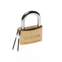 Dulimex Cilinderhangslot HS 603B KA 60mm sleutelnummer 603 dubbel vergrendeld 0182.400.2603