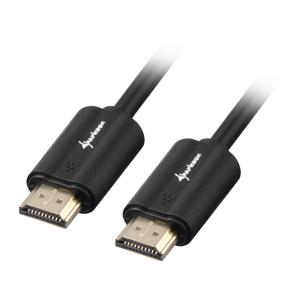 Sharkoon HDMI/HDMI 4K, 1m HDMI kabel HDMI Type A (Standaard) Zwart