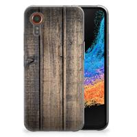 Samsung Galaxy Xcover 7 Bumper Hoesje Steigerhout - thumbnail