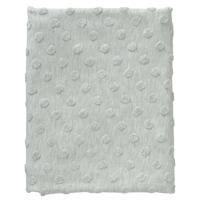 Cottonbaby Ledikantdeken Dot Katoen 120 X 150 Cm Groen/wit