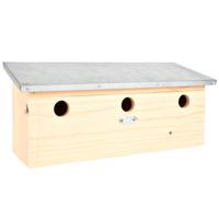 Birds for Birds Vogelhuis - hout - nestkastje voor mussen - 47 cm   -