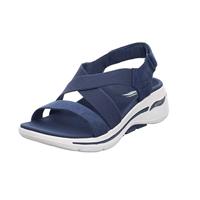 Skechers Dames Go Walk Arch Fit Sneaker, Navy textiel, 41 EU