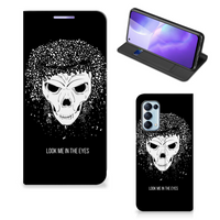 Mobiel BookCase OPPO Find X3 Lite Skull Hair - thumbnail