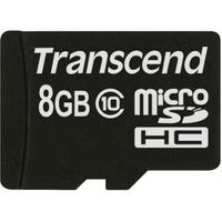 Transcend microSDHC 8GB Class 10 - [TS8GUSDC10]