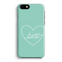 Best heart pastel: Volledig Geprint iPhone 7 Plus Hoesje - thumbnail