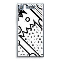 Pop Art #4: Sony Xperia XZ1 Transparant Hoesje