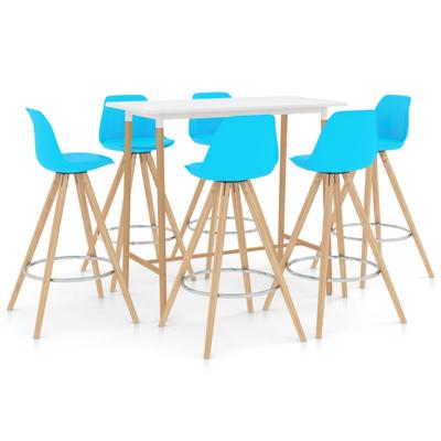 vidaXL 7-delige Barset blauw vidaXL 7-delige Barset blauw