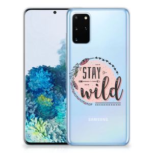 Samsung Galaxy S20 Plus Telefoonhoesje met Naam Boho Stay Wild