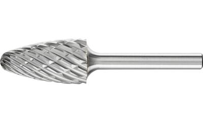 PFERD 21117987 Freesstift Ronde boog Lengte 70 mm Afmeting, Ø 16 mm Werklengte 30 mm Schachtdiameter 6 mm