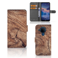 Nokia 5.4 Book Style Case Tree Trunk - thumbnail