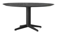 DTP Home Ronde Eettafel Soho Betonlook, 150cm - Zwart - thumbnail