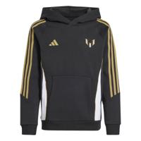 adidas Messi Sweat Hoodie Kids Zwart Goud Wit