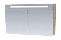 Sanituba Spiegelkast 2.0 120cm Licht eiken