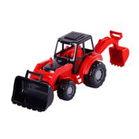 Cavallino Toys Cavallino Junior Graafmachine Tractor Rood - thumbnail