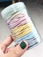 Eenvoudig Snoep Kleur Haar Stropdas