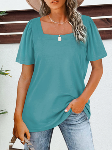 Loose Plain Casual Shirt