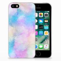 Hoesje maken Apple iPhone SE | 5S Watercolor Light - thumbnail