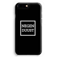 Negenduust black: iPhone 8 Plus Volledig Geprint Hoesje - thumbnail