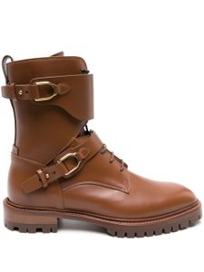 Ralph Lauren Collection bottines Marlie Welington - Marron