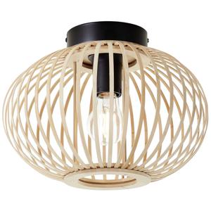 Brilliant 92859/09 Enca Plafondlamp E27 60 W Natuur, Zwart