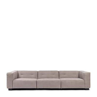 Rivièra Maison Bank 'Hampton Heights' XL, Celtic Weave, kleur Pebbles Stone