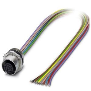 Phoenix Contact 1556252 Sensor/actuator inbouwconnector M12 Aantal polen: 12 Bus, inbouw 0.50 m 1 stuk(s)