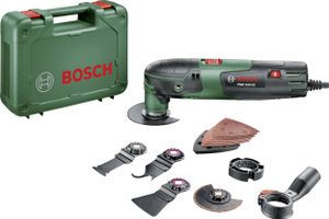 Bosch Groen PMF 220 CE Multitool in koffer incl. accessoiresset - 220W - 0603102001