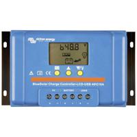 Victron Energy Blue-Solar PWM-LCD&USB Laadregelaar voor zonne-energie PWM 12 V, 24 V, 48 V 10 A - thumbnail