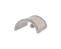 Kerbl Pet Maxi-Pet 81624 Krabplank Half Moon, grijs, 26x22x11 cm