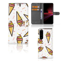 Sony Xperia 1 III Book Cover Icecream