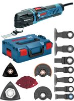 Bosch Blauw GOP 30-28 ProfessionalMulti-Cutter in L-boxx + accessoires - 0601237000