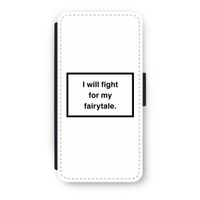 Fight for my fairytale: iPhone 7 Flip Hoesje