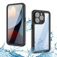 iPhone 15 Pro Active Series IP68 Waterdicht Hoesje - Zwart - thumbnail