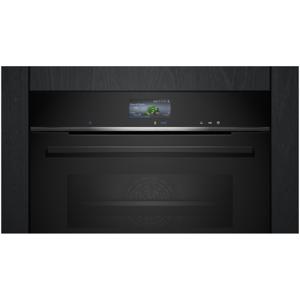 Siemens iQ700 CS736GCB1F stoomoven Middelmaat Zwart, Roestvrijstaal Touch