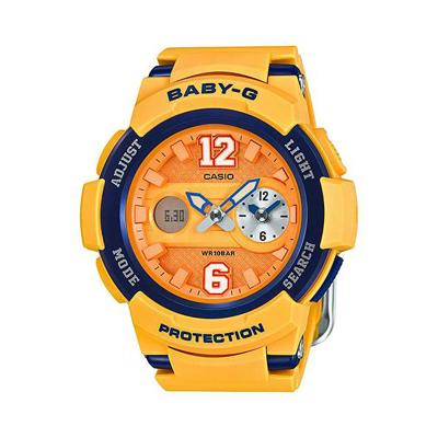 Casio Baby-G Standard Analoog-Digitale Horloge BGA-210-4B - Oranje Casio Baby-G Standard Analoog-Digitale Horloge BGA-210-4B - Oranje