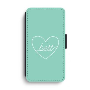 Best heart pastel: iPhone XS Max Flip Hoesje