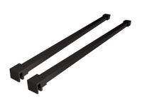 Mueller Slimline set van 2 stabilisatiestangen 120cm zwart mat