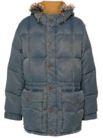 Ralph Lauren RRL manteau matelassé Arden à capuche - Bleu - thumbnail