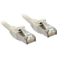 LINDY 45593 RJ45 netwerkkabel, patchkabel CAT 6 S/FTP 60,00 m, grijs, met vergrendelingsbescherming, 1 stuk