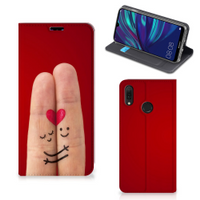 Huawei Y7 hoesje Y7 Pro (2019) Hippe Standcase Liefde - Origineel Romantisch Cadeau - thumbnail