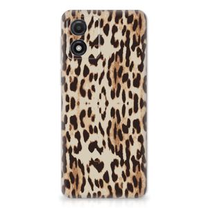 Motorola Moto E13 TPU Hoesje Leopard