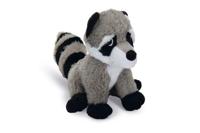 Beeztees racco - hondenspeelgoed - grijs - 20 cm