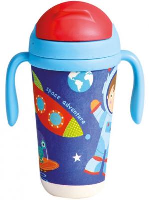 Bino drinkbeker Astronaut jongens 250 ml bamboe Bino drinkbeker Astronaut jongens 250 ml bamboe
