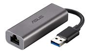 ASUS USB-C2500 USB Ethernet-adapter type A 2.5G Base-T compatibel met de standaarden 2,5G/1G/100Mbps