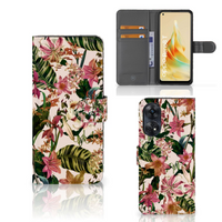 OPPO Reno8 T 4G Hoesje Flowers